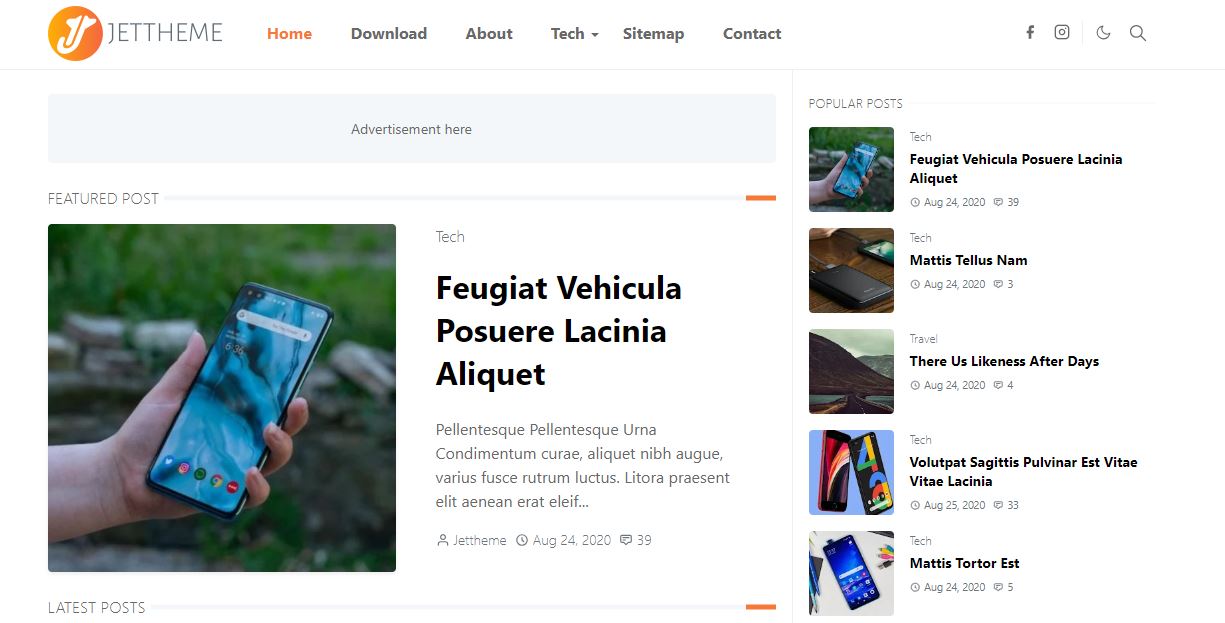 JetTheme Template Tema Blogspot