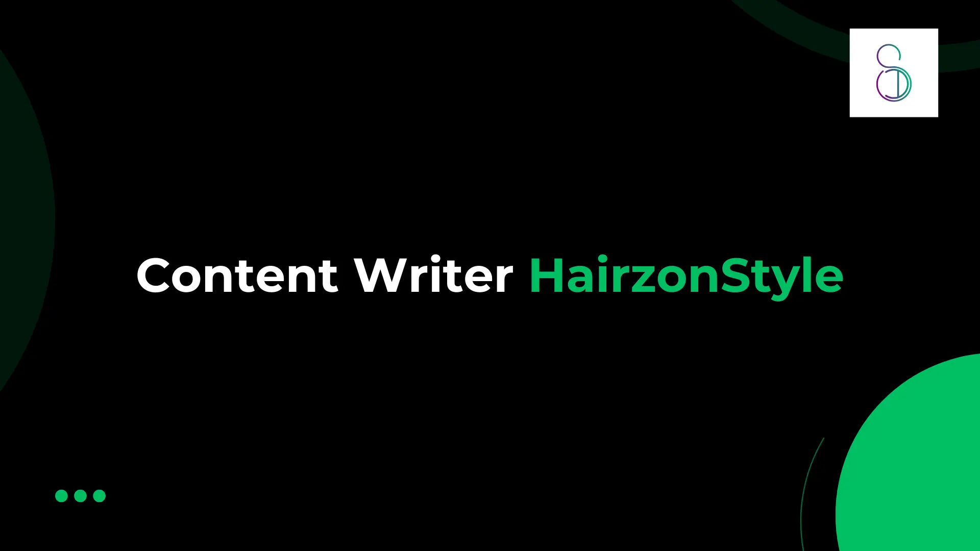 Lowongan Kerja Content Writer Di HairzonStyle